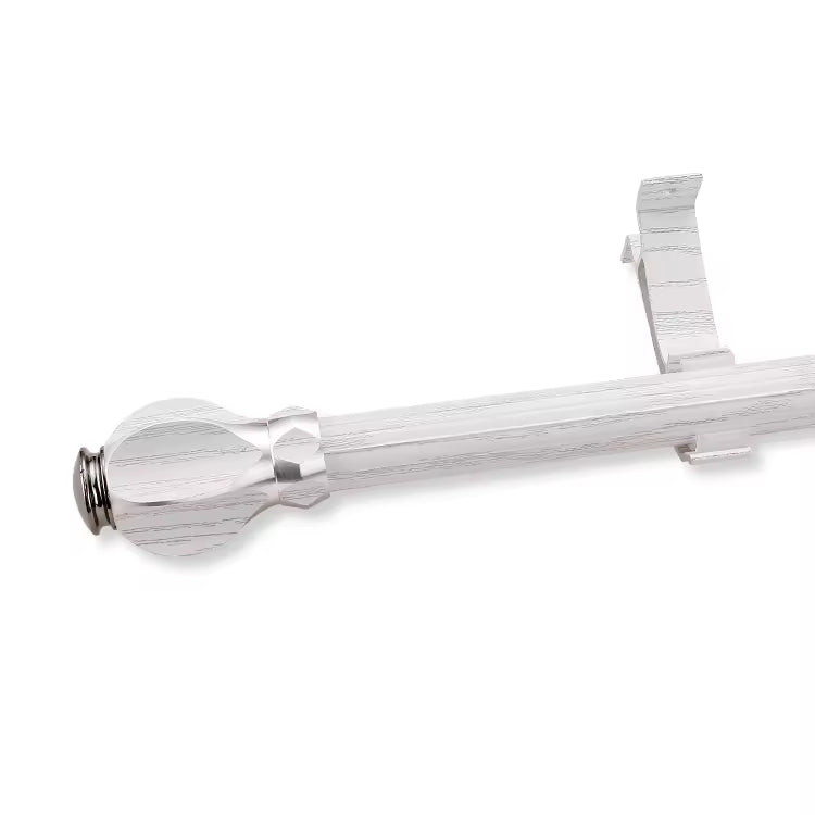 Luxury Wooden Curtain Rods Eco-friendly Decorative Double Curtain Pole Wood Curtain Rods for Windows