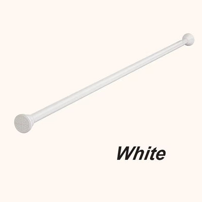 Hot Sale Metal Extendable Curtain Poles Telescopic Rod for Bathroom Shower Curtain Poles No Drill