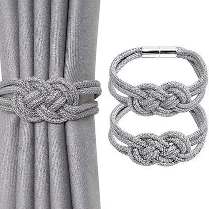 Low Price Home Decorative Rope Magnetic Curtain Holders Holdbacks Tieback