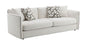Yolanda Beige Chenille Sofa w/4 Pillows