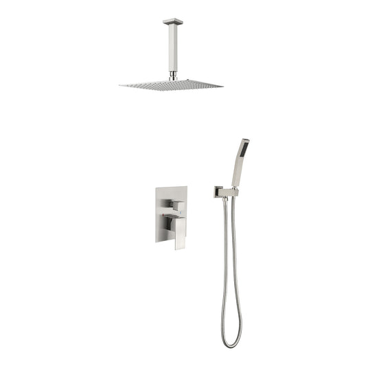 16' Shower Head System Ceiling Mounted Shower