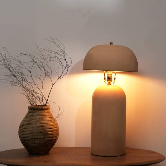 Decorative Ceramic Table Lamp For Living Room-Bedroom-Tabletop-Home Decor-13X13X24.5'