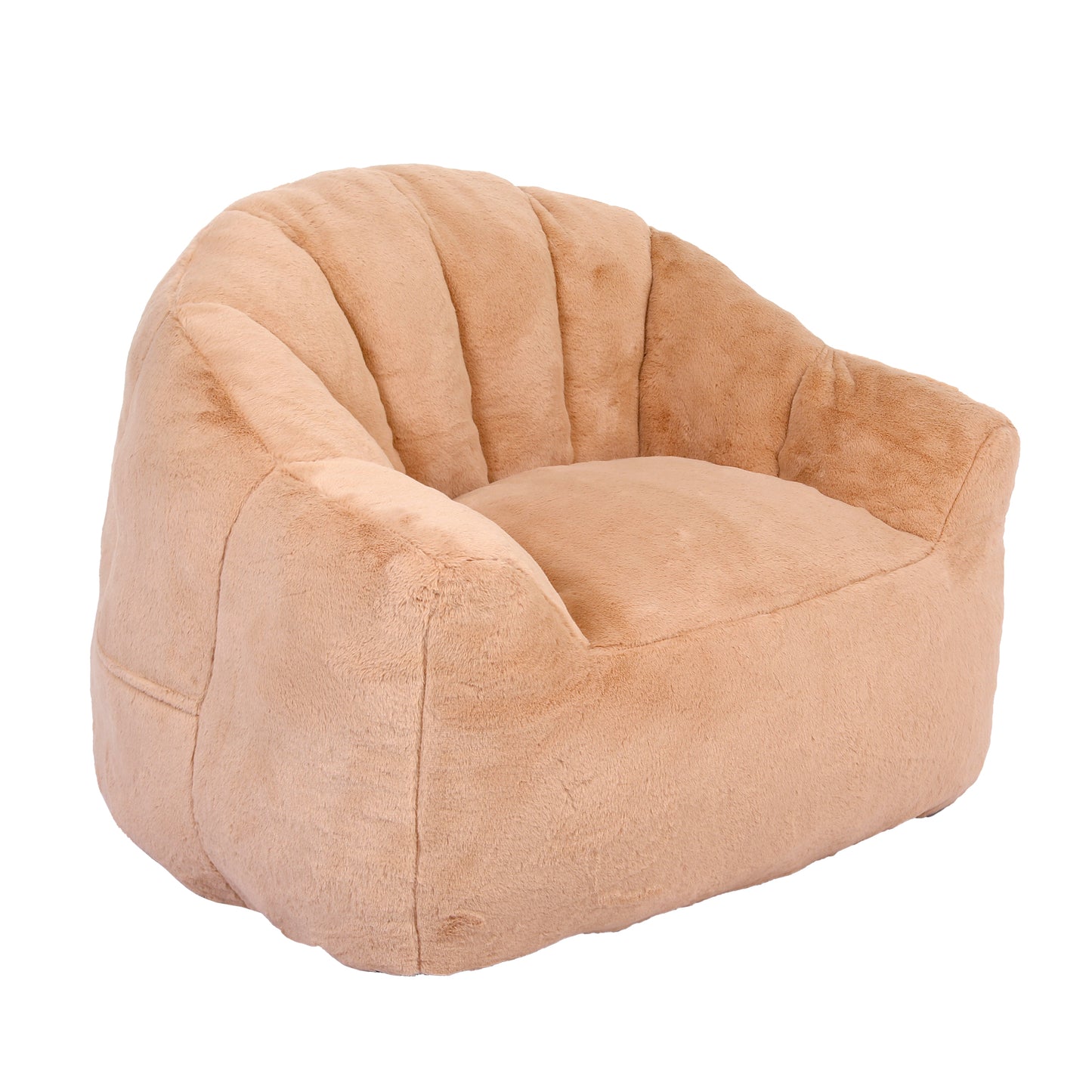 Beanbag Chair, Beanbag Sofa Chair with Armrests Stuffed High-Density Foam, Lazy Sofa Comfy Chairs Beanbag Chair for Adults in Living Room, Bedroom Reading