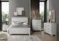 Queen 5PC Modern Style Storage Bedroom Set Made with Wood in Natural