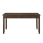 Dark Cherry Finish Dining Table with 4 Drawers 1pc Transitional Style Wooden Funiture Dining Kitchen Table