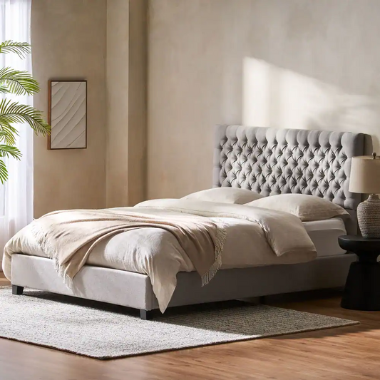 SCOUT FULLY UPHOLSTERED QUEEN WHOLE BED