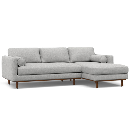 Morrison - Right Sectional Sofa - Mist Grey