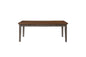 Casual Two Tone 6 Drawer Dining Table