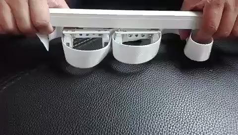 Recessed Ripple Wave Curtain Rail Adjustable Room Divider Sliding s Fold Ceiling Curtain Track