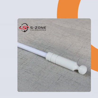 Metal Window Curtains Stick Pull Iron Eco-friendly Handles Curtain Stick