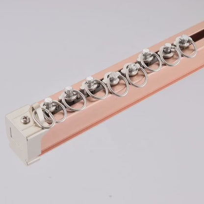 Straight Wall Mounted Aluminum Profile Curtain Rod Curtain Slide Window Sliding Track Rail